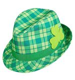 Widmann W WIDMANN MILANO Party Fashion 14352 - Fedora hoed St. Patrick's Day met Ierse klavertje Ierland