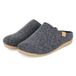 Josef Seibel 33702TE432/735 Pantoufles en feutre pour homme Gris Taille 40