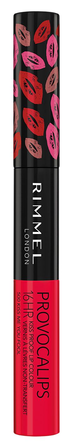 Rimmel London Provocalips 16hr Kissproof Lipstick - 500 Kiss Me You Fool - Red - 7ml