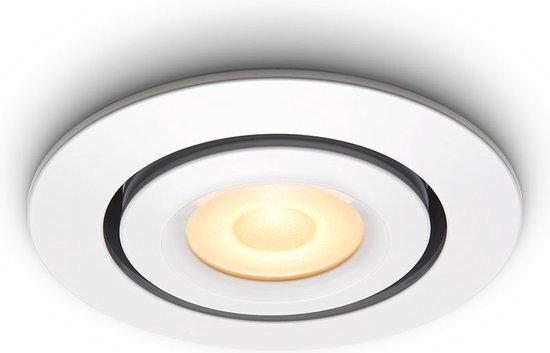 Ledisons Piccolo - Set met 12 witte LED-inbouwspots en afstandsbediening - dimbaar - 3 jaar garantie - 2700K (extra warm-wit) - 200 Lumen 3W - IP44