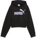 Puma Essential 2 Color Nº1 Logo Short Length Hoodie Noir 7-8 Ans Fille