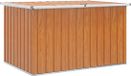 vidaXL Buitenopslagdoos Gegalvaniseerd staal 150 x 101 x 91 cm Hout