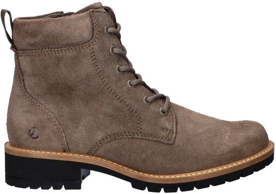 ECCO Elaina dames veterboot - Taupe - Maat 40