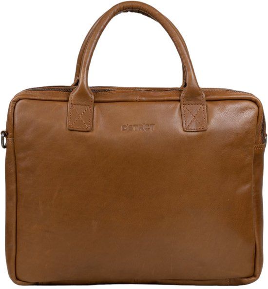 DSTRCT State Street Workingbag 15.6 cognac