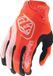 Troy Lee Designs Air Stripes Motocrosshandschoenen - Rood/zwart - Maat M