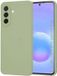 Techsuit Hoesje geschikt voor Samsung Galaxy A57 - Soft Flex Silicone Back Cover - Matcha