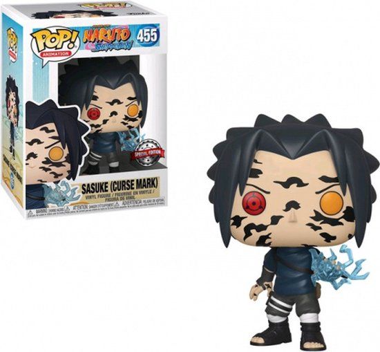 Funko Pop! - Naruto Shippuden: Sasuke with Curse Mark Figure