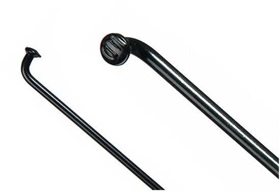 Massi Inox Spaken 100 Eenheden Zwart, Zilver 2.0 x 268 mm