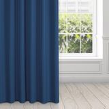 Eurofirany Rita Gordijn, Polyester, Blauw, 140 x 270 cm