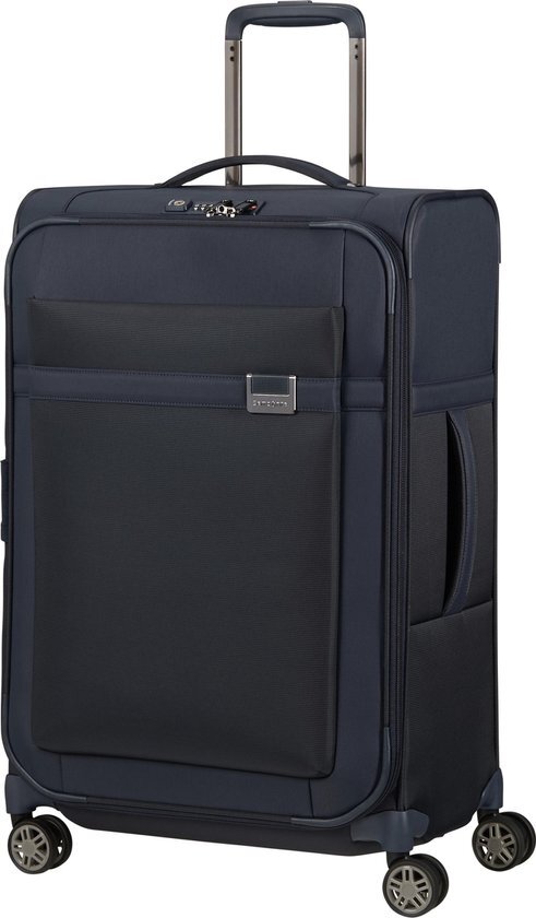 Samsonite Reiskoffer - Airea Spinner 67/24 uitbreidbaar (Medium) Dark Blue