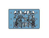 FISKARS F5643-sjablonen voor de Mini Shapebos-lente, zwart, 36,5 x 25 cm