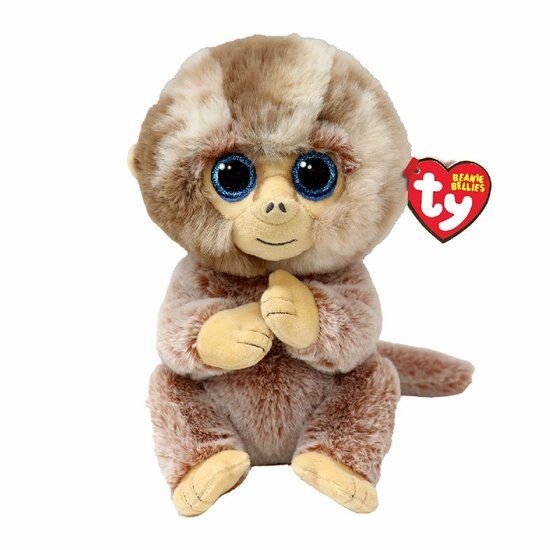 TY Beanie Babies Bellies Knuffel Aapje Stubby - 24 cm
