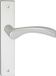 IMPRESSO OXFORD KRUK SCHILD VIERKANT BLIND SCHROEF ALUMINIUM