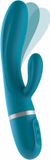 Liebe Bend it Flexible Rabbit Vibrator Blauw