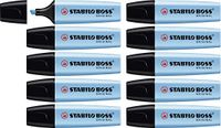 STABILO BOSS ORIGINAL Premium Highlighter Blauw 10 Stuks