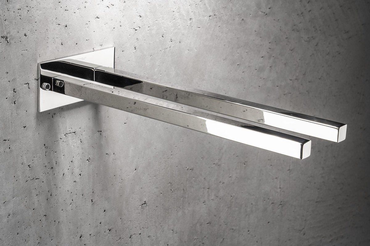 Sagittarius One 400S1 Handdoekrek 2 Stangen RVS Chroom 40 cm