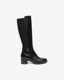 Nero Giardini Laarzen I617900D Zwart Leer/Textiel Blokhak 3-4cm Maat 36