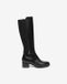Nero Giardini Laarzen I617900D Zwart Leer/Textiel Blokhak 3-4cm Maat 36