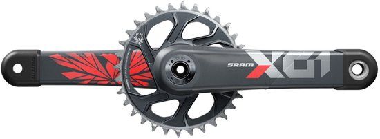 Sram X01 Eagle Dub Direct Mount Crankstel Zwart 170 mm / 32t
