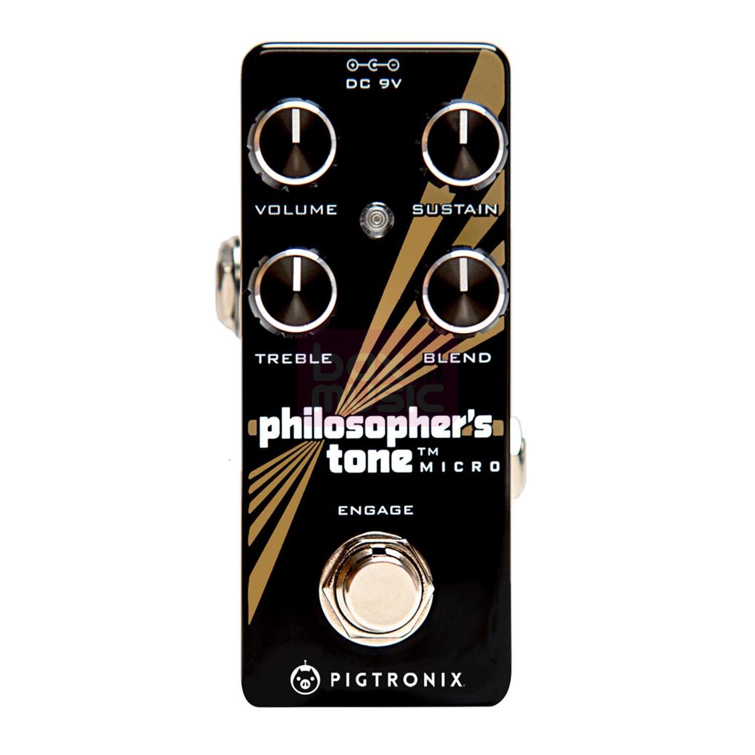 Pigtronix Philosopher s Tone Micro compressor pedaal