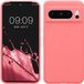 kwmobile telefoonhoesje geschikt voor Google Pixel 8 Pro - Hoesje met siliconen coating - Smartphone case in Pastelkleurig koraal