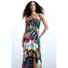 Desigual gebloemde jumpsuit zwart