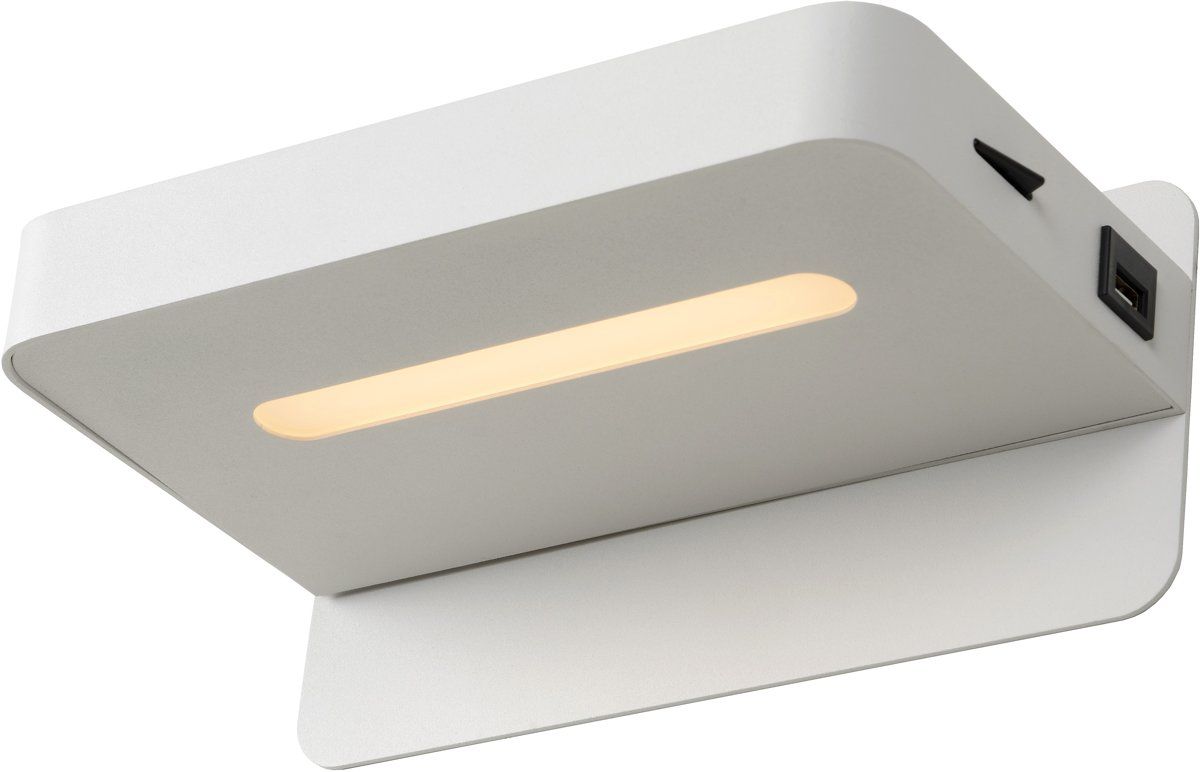 Lucide ATKIN - Bedlamp - LED - 5W - Wit