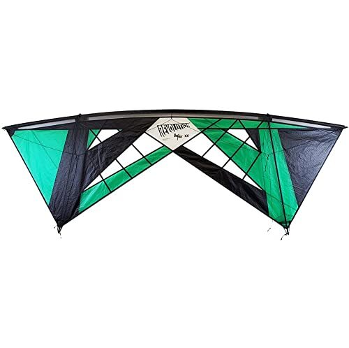 Revolution Kites Revolution Reflex XX Tarantula (vented) green-black 4 line stuntkite