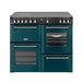 Stoves ST444412025 - Fornuis - Groen - 99.6 cm breed - 5 kookzones - 4 ovens - Inductie