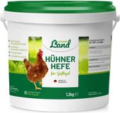 HÜHNER Land Kippengist voor Kippen - Ter ondersteuning van een soepele stofwisseling - 1.2 kg