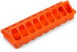 Gaun Pluimvee voedertrog – Pluimvee – 18 vakken – Duurzaam – 30x9,5x6,5 cm – Assorti