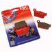 EBC FA367/2TT Plaquettes de frein Noir