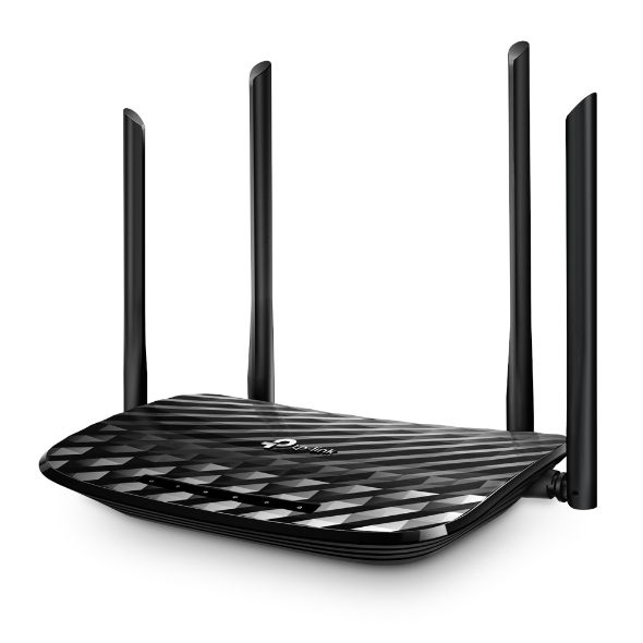 TP-Link Archer C6 - Draadloze Router - Dual-band - Gigabit Ethernet - Zwart