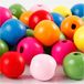 Creativ company CC Houten Kralen 12 mm Multimix 40 stuks