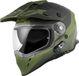 Bogotto H331 BT Tour EVO Zwart Groen Bluetooth Enduro Helm - Helm