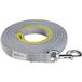 AniOne AniOne Sleeplijn, plat, met lus grijs 15 m