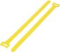 TRU COMPONENTS Klittenband kabelbinder Geel 180 mm x 12 mm 20 stuk(s)