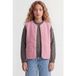JJXX GIRL rechtvallend teddy gilet - roze