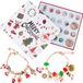 Calendrier de l'Avent bijoux bracelet cadeau or breloque à faire soi-même