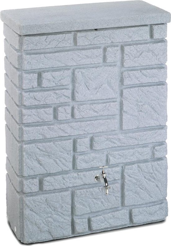 Regenton brick design - 300L Muurmodel - Wandmodel - Muurtank