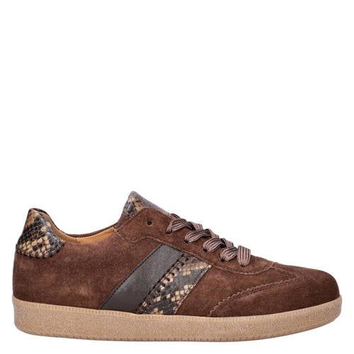 Gabor suède sneakers - bruin