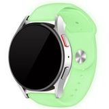 Strap-it Samsung Bracelet brille dans le noir Galaxy Watch 4 40mm (citron vert)