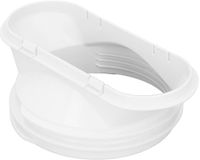 Merkloos / Sans marque Zeynomax - Raamadapter voor airconditioner - Wit