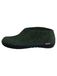 glerups Dames en Heren slippers rubberen zool Schwarz