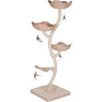 zooplus Exclusive Cat's Flower XXL Krabpaal Crème H183 x L92 x B58 cm