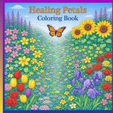 Healing Petals Coloring Book: Bold and Stress Relieving