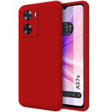 Zachte Oppo Zachte vloeibare siliconen beschermhoes voor Oppo A57s, rood