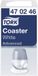 Tork 470246 onderzetter advanced wit 9 cm 3000 stuks