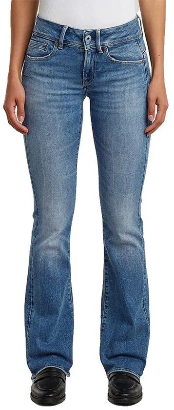 G-star Midge Bootcut Fit Spijkerbroek Faded Lazurite Blue W28 X L32 Vrouw