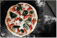 Dietrix Inductie beschermer 60x60 - Food - Pizza basilicum tomaat